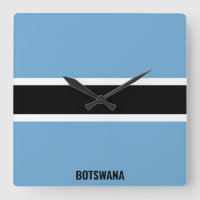 Botswana National Flag Patriotic