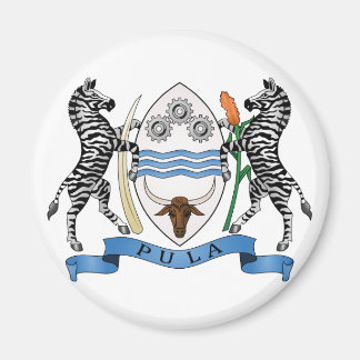 Botswana Official Coat Of Arms Heraldry Symbol Magnet