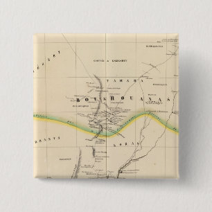 Botswana, South Africa 51 15 Cm Square Badge