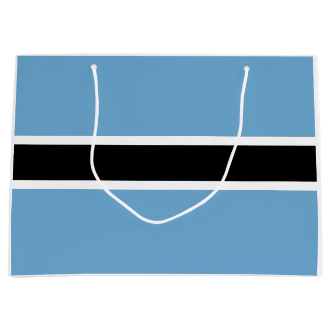 Botswanan Flag (Botswana) Large Gift Bag (Front)
