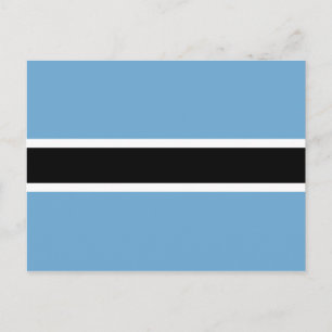 Botswanan Flag (Botswana) Postcard