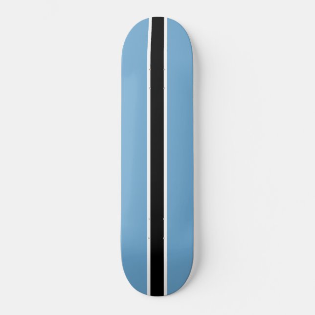 Botswanan Flag (Botswana) Skateboard (Front)