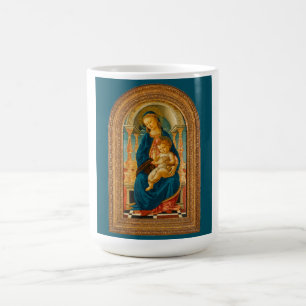 Botticelli (1445-1510) Madonna & Child Enthroned Coffee Mug