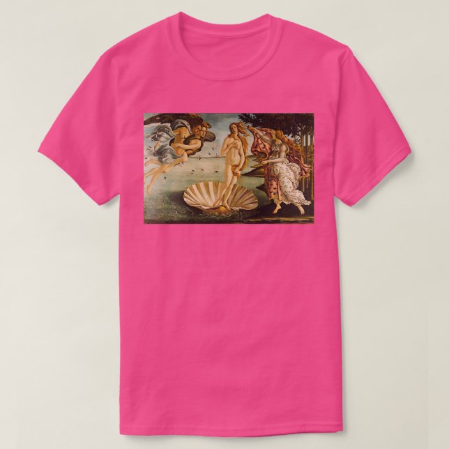 Botticelli Birth of Venus 3 T-Shirt (Design Front)