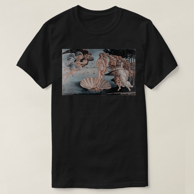 Botticelli Birth of Venus 6 T-Shirt (Design Front)