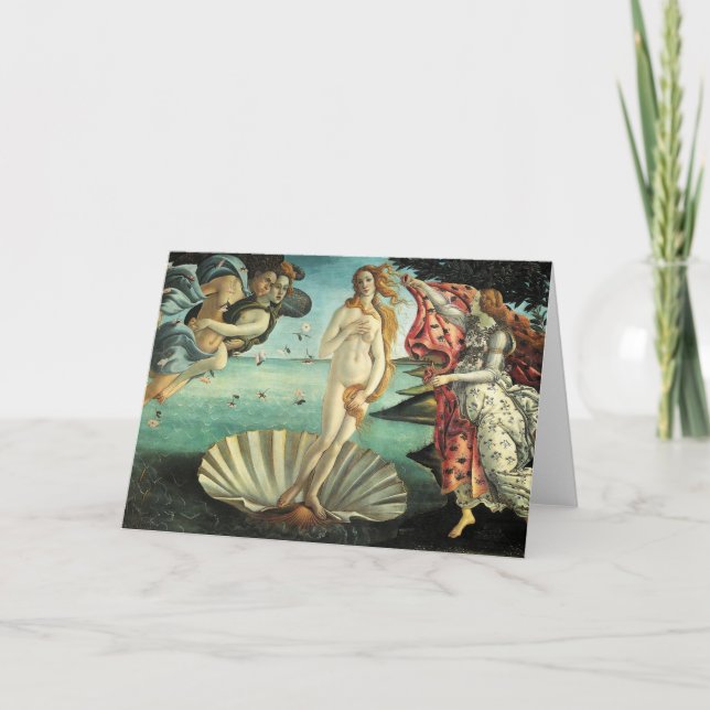 Botticelli - Birth of Venus Card (Front)
