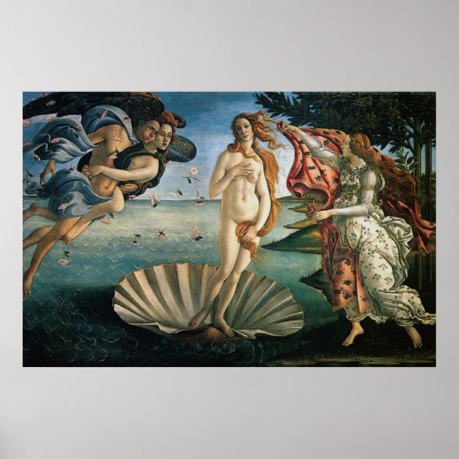 Botticelli Birth of Venus Poster (Front)