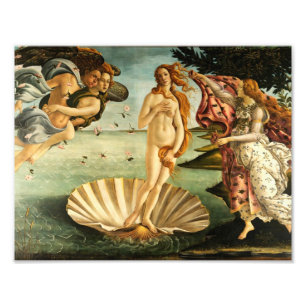 Botticelli Birth Of Venus Renaissance Vintage Art Photo Print