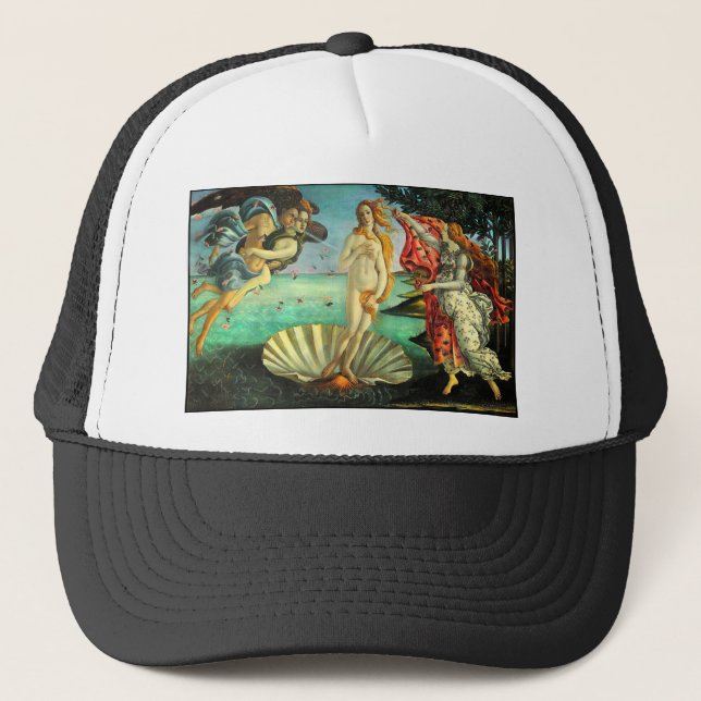 Botticelli Birth of Venus Trucker Hat (Front)