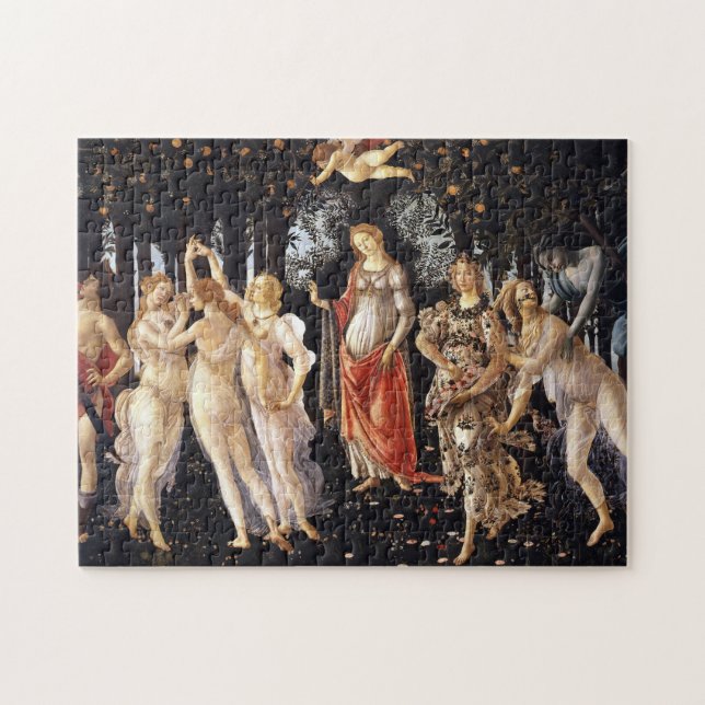 BOTTICELLI -Primavera 1482 Jigsaw Puzzle (Horizontal)