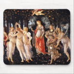 BOTTICELLI -Primavera 1482 Mouse Mat<br><div class="desc">BOTTICELLI -Primavera 1482
Tempera on panel; reproduction</div>
