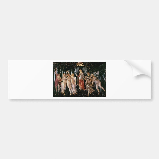Botticelli-primavera Bumper Sticker (Front)