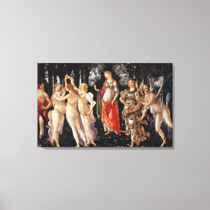 Botticelli Primavera Canvas Print