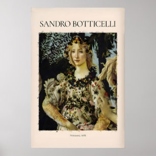Botticelli Primavera Detail Flora Art Print