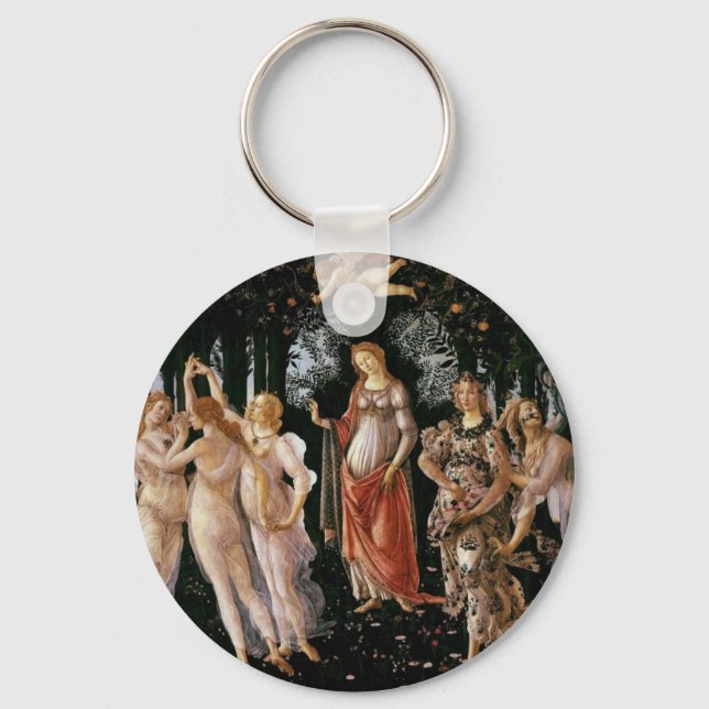 Botticelli primavera key ring (Front)