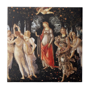 Botticelli Primavera Tile
