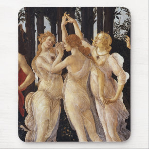 Botticelli , “primavera tri” mouse mat