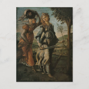 Botticelli Renaissance Painting Postcard
