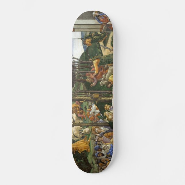 Botticelli Renaissance Painting Skateboard (Front)