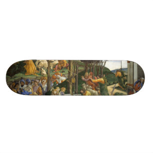 Botticelli Renaissance Painting Skateboard