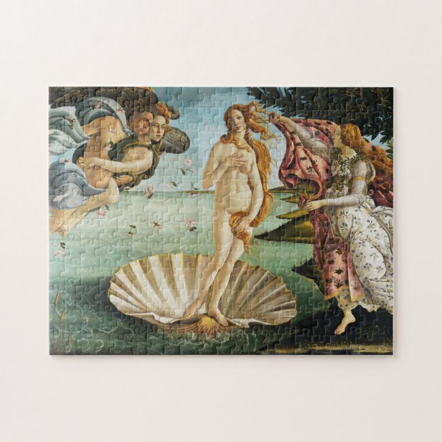BOTTICELLI - The birth of Venus 1483 Jigsaw Puzzle (Horizontal)
