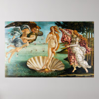 BOTTICELLI - The birth of Venus 1483
