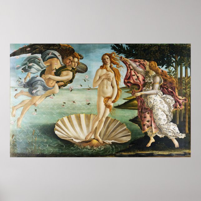 BOTTICELLI - The birth of Venus 1483 Poster (Front)