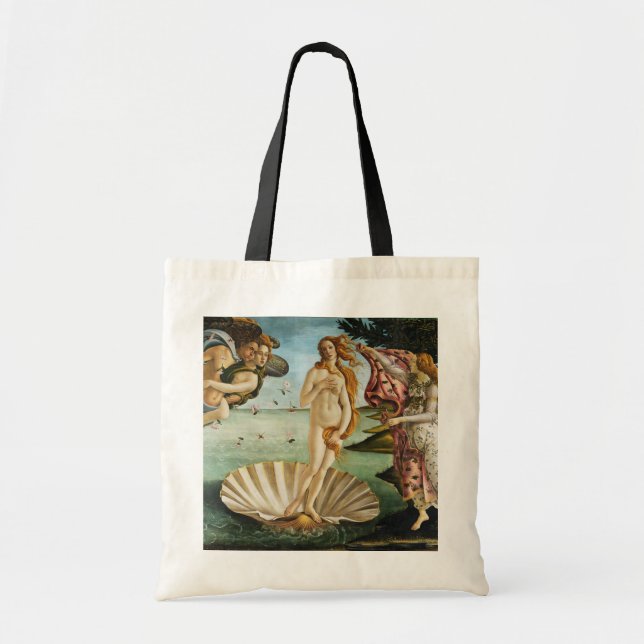 BOTTICELLI - The birth of Venus 1483 Tote Bag (Front)