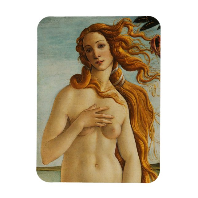 Botticelli The Birth of Venus Magnet (Vertical)