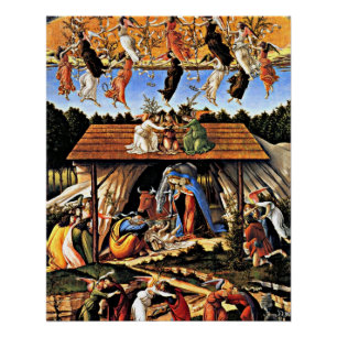 Botticelli - The Mystical Nativity Poster