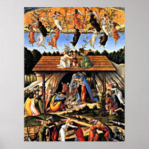 Botticelli - The Mystical Nativity Poster
