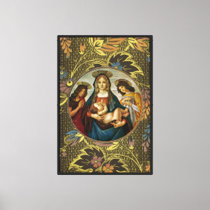 Botticelli's Madonna And Child Canvas Print
