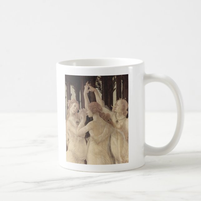 Botticelli's Three Graces Mug (Right)