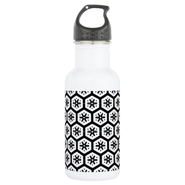 Bottle - Graphic Snowflake (Front)