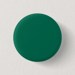 Bottle green (solid colour) 3 cm round badge