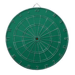 Bottle green (solid colour)  dartboard