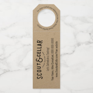 Bottle Hanger Tags