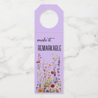 Bottle Hanger Tags
