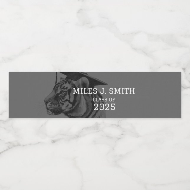 Bottle Label Food and Beverage Label Set (Single Label)