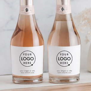 Bottle Label Logo Upload Custom Branded Labels
