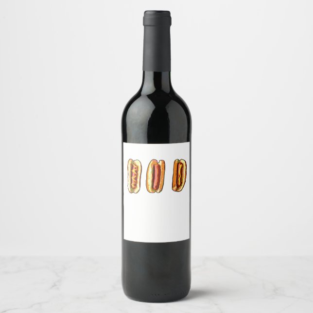 bottle lable wine label (Front)