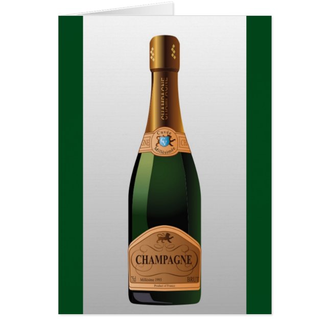 BOTTLE OF CHAMPAGNE (Front)