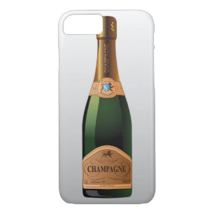 BOTTLE OF CHAMPAGNE iPhone 8/7 CASE