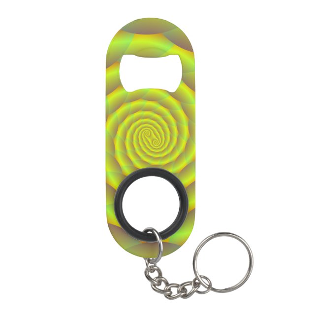 Bottle Opener   Coiled Yellow Rope Tunnel (Back)