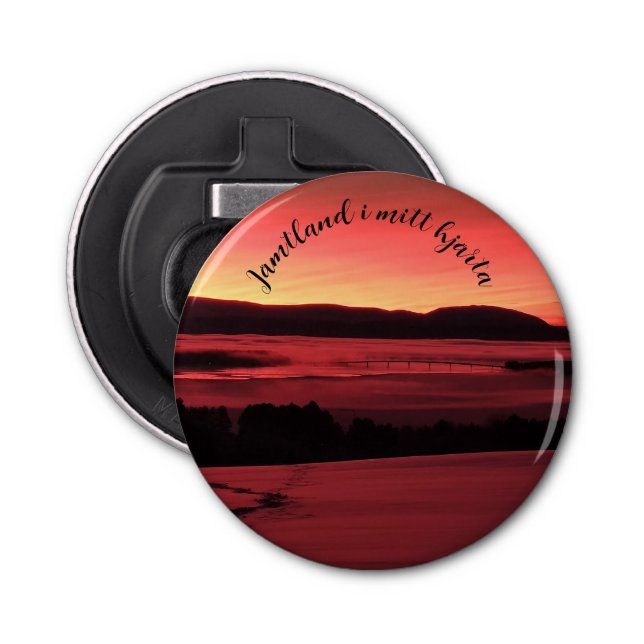 Bottle-opener Even land in my heart Bottle Opener (Front)