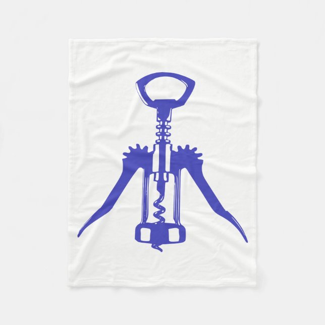 Bottle Opener Fleece Blanket (Front)