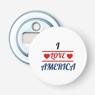 Bottle Opener - I Love America