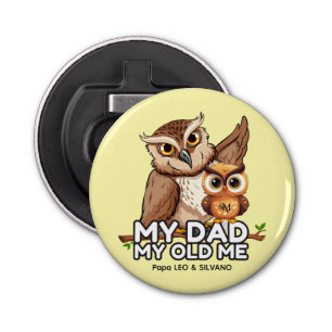 Bottle Opener : My Dad My Old Me (yellow)