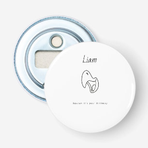 Bottle opener, squawk birthday parrot opener
