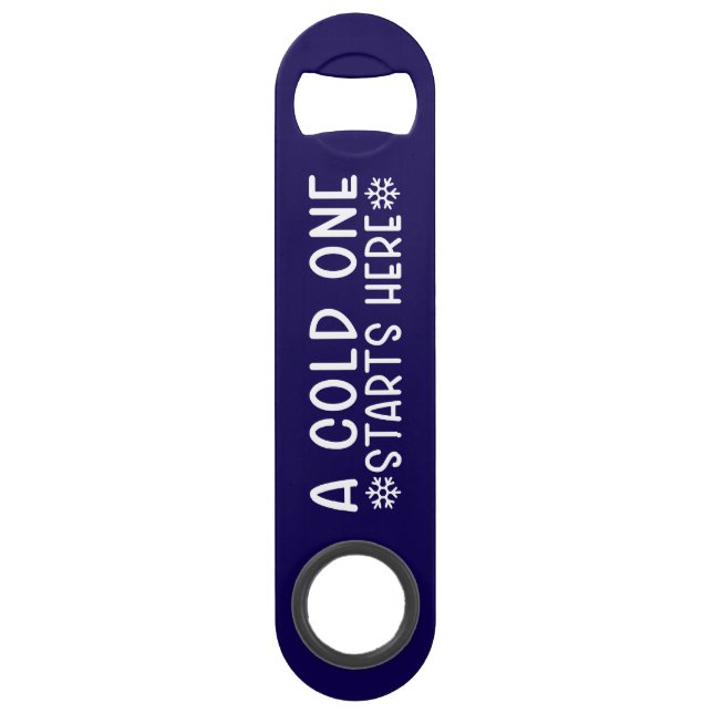 Bottle Opener with a Quote (Customisable) (Front)